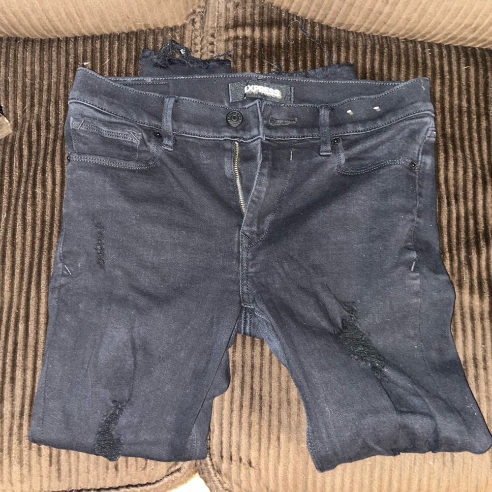 Black Express skinny jeans